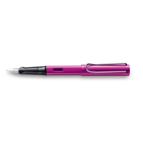 Lamy Al Star Vibrant Pink Fountain Pen Medium 099  Lamy Fountain Pens