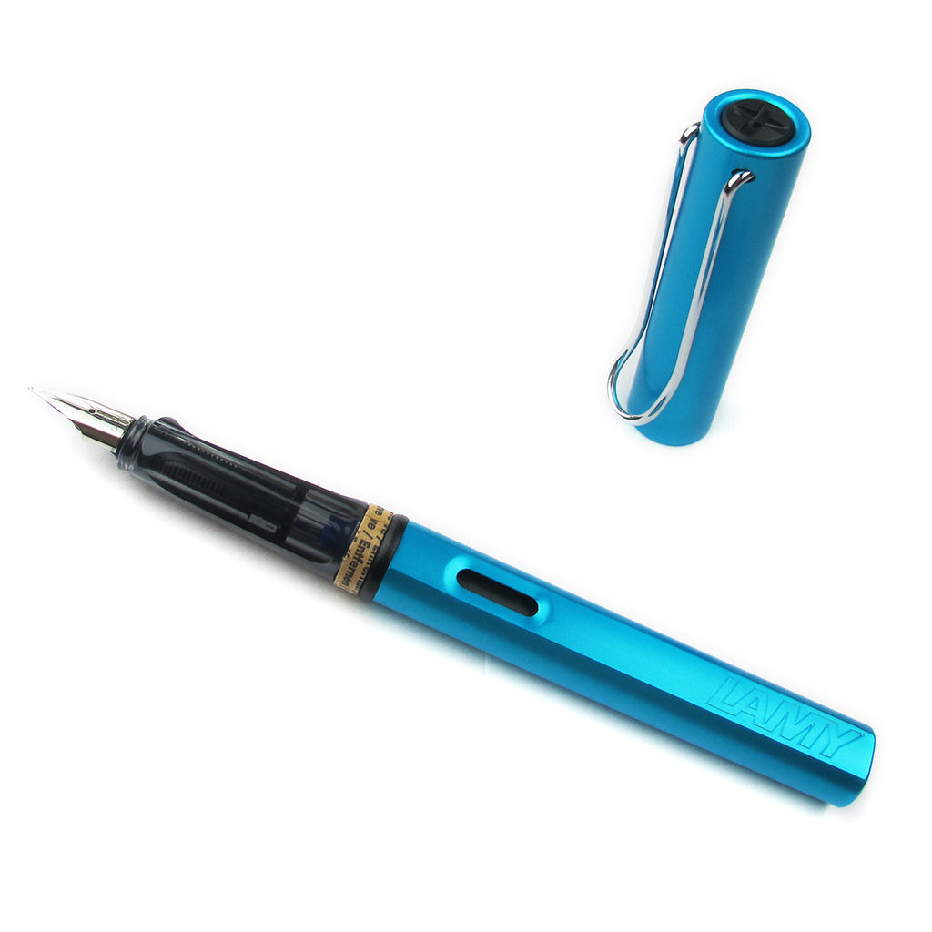 Lamy Al Star Pacific Blue Limited Edition Fountain Pen Medium  Lamy Fountain Pens