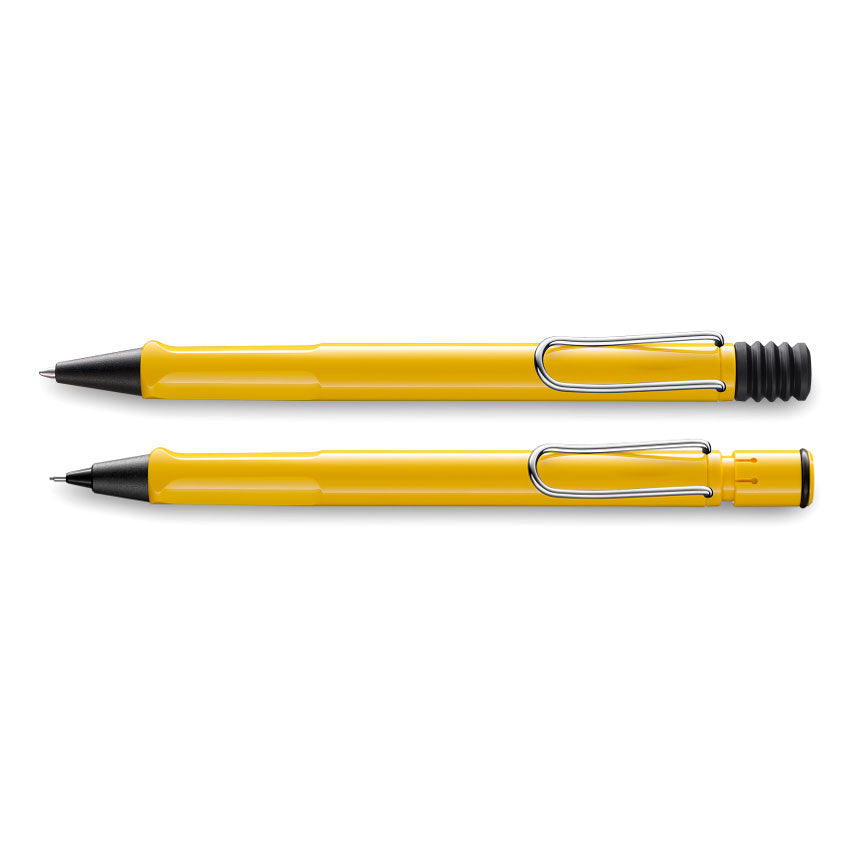 Lamy Safari Yellow Ballpoint Pen and 0.5 mm Pencil Set  Lamy Ballpoint Pen