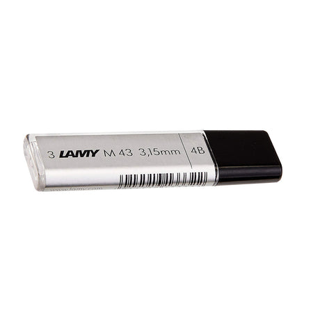 Lamy M 43 3.15 MM 4B Lead Refills For 3.15 Mechanical Pencils, Tube of 3 Leads  Lamy Leads