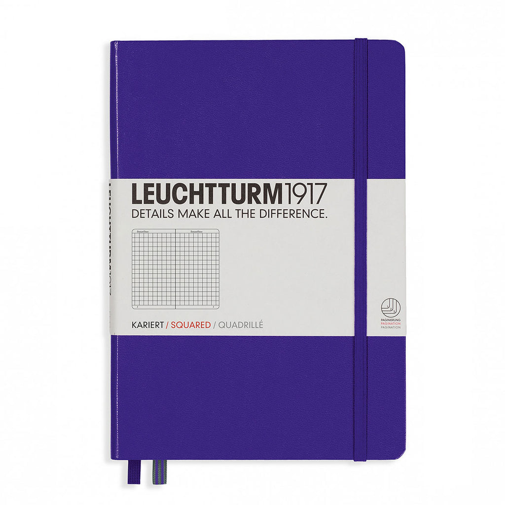 Leuchtturm 1917 Notebook A5 Medium Purple Squared
