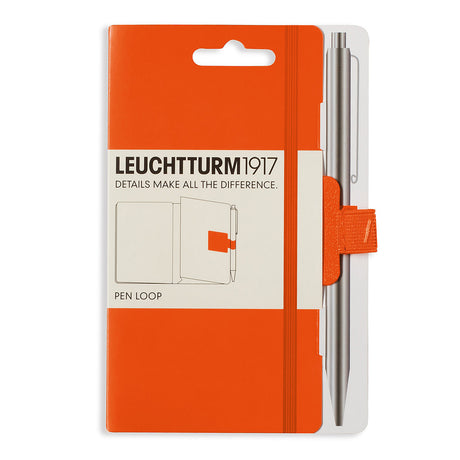 Leuchtturm1917 Orange Pen Loop  Leuchtturm1917 Pen Loop