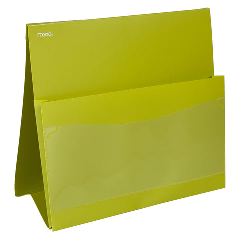 Mead Handout Display and Holder - Yellow Green