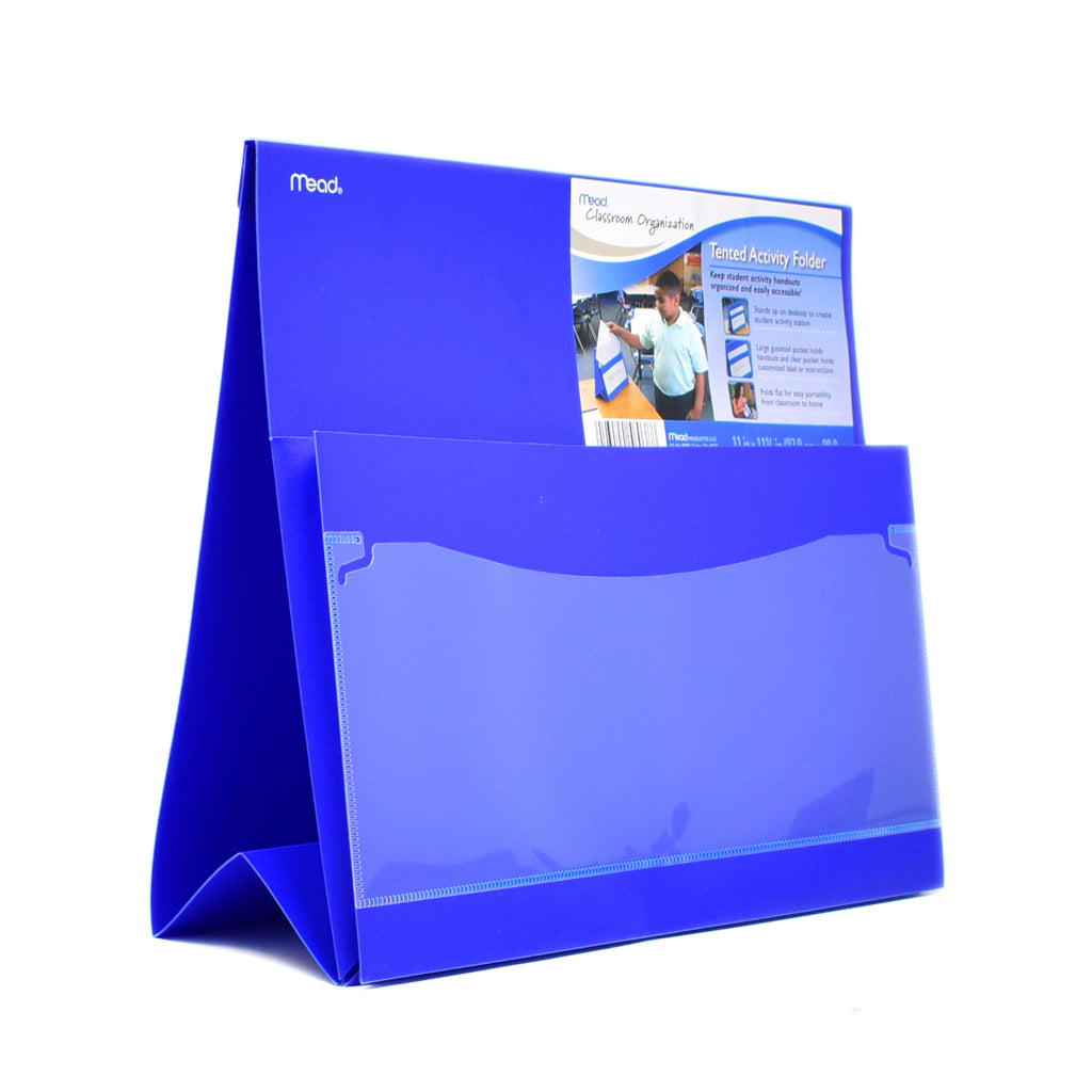 Mead Handouts Holder - Blue