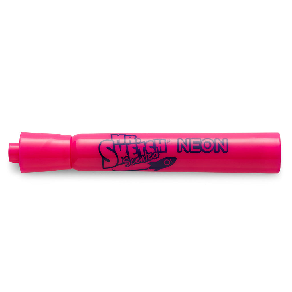 Mr. Sketch Cosmic Pink Lemonade Neon Pink Scented Marker Chisel Tip  Mr Sketch Scented Markers