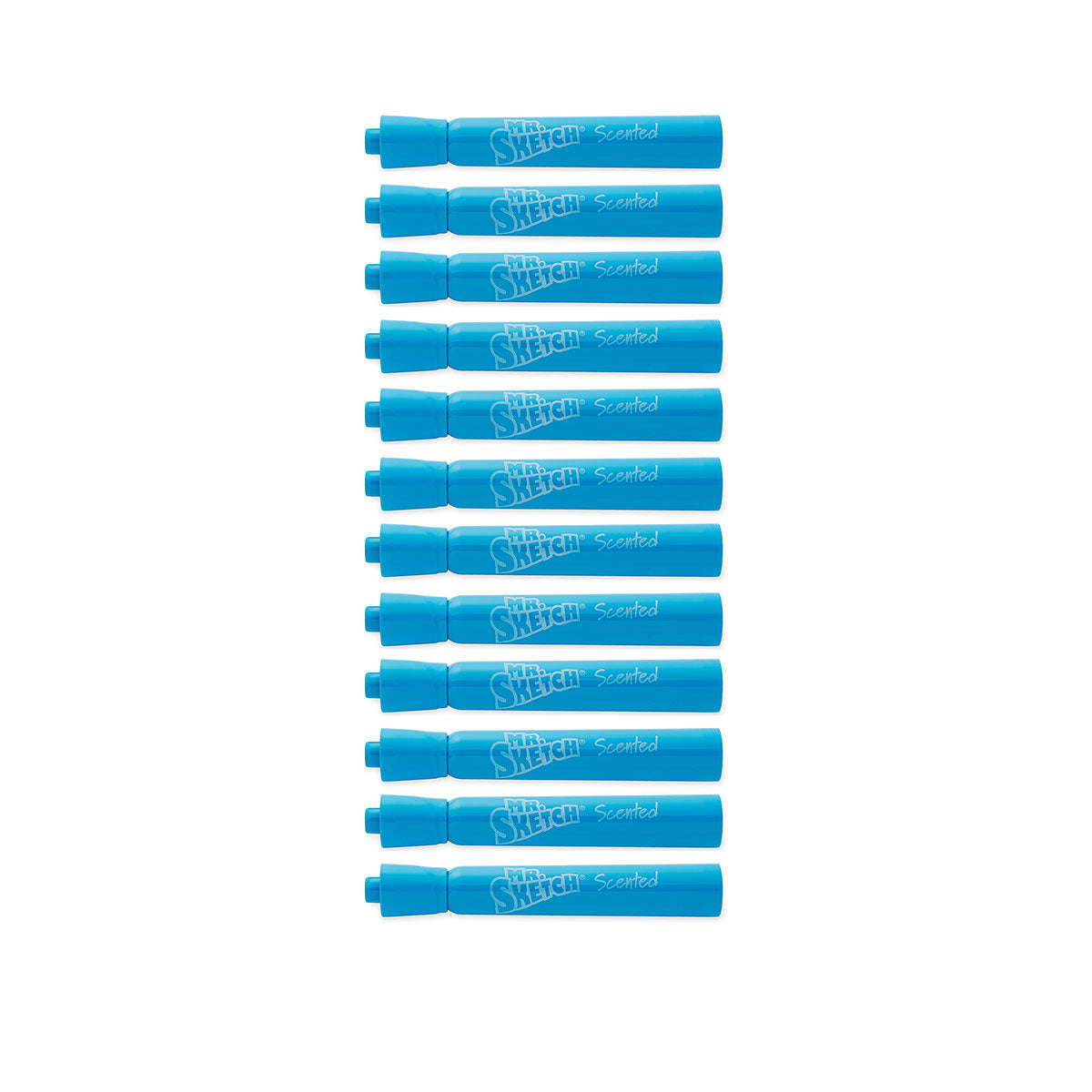 Mr. Sketch Fruit Punch Scented Markers Turquoise Color, Dozen   1919008  Mr Sketch Scented Markers
