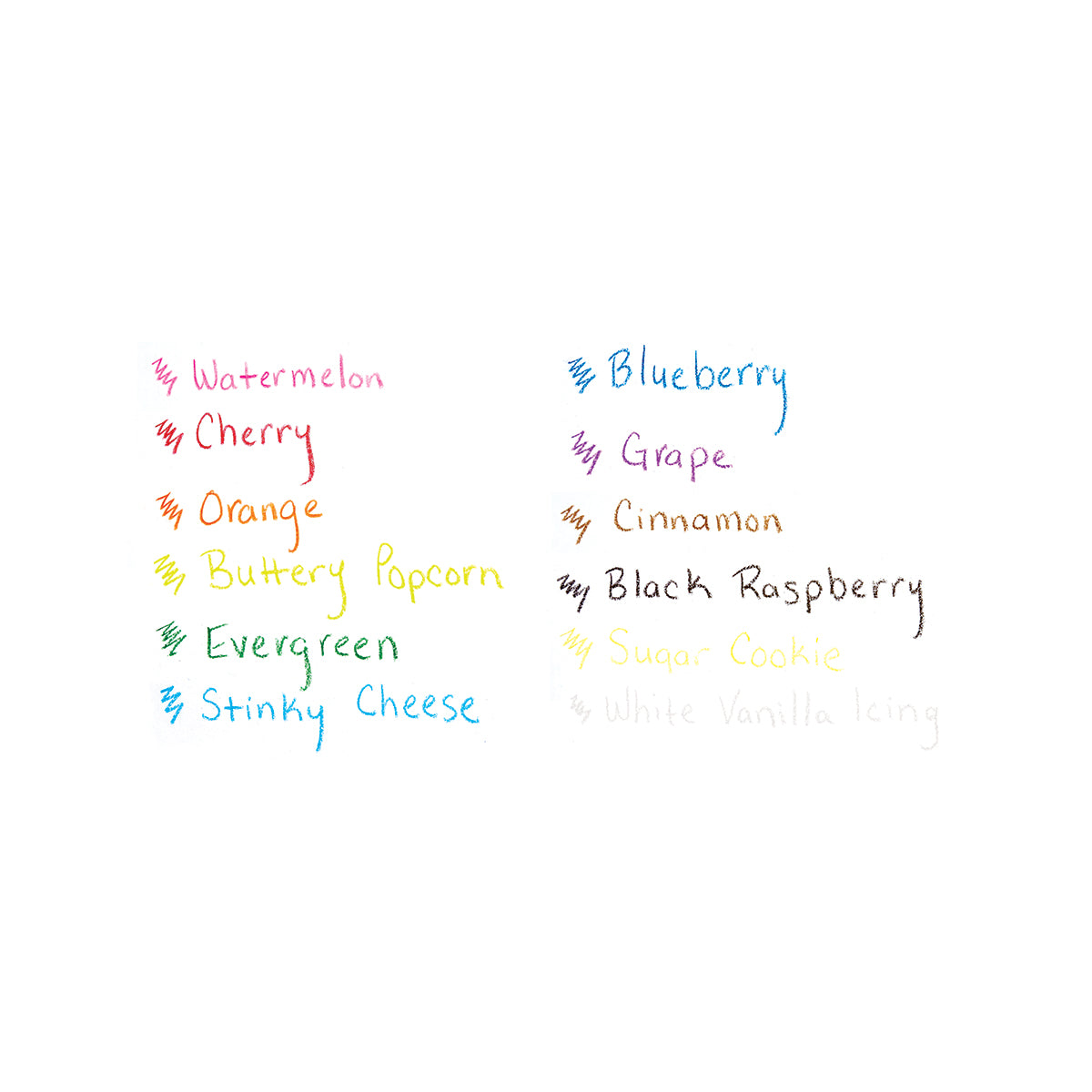 Mr Sketch Scented Pencils 12 Assorted Colors  Paper Mate Pencils