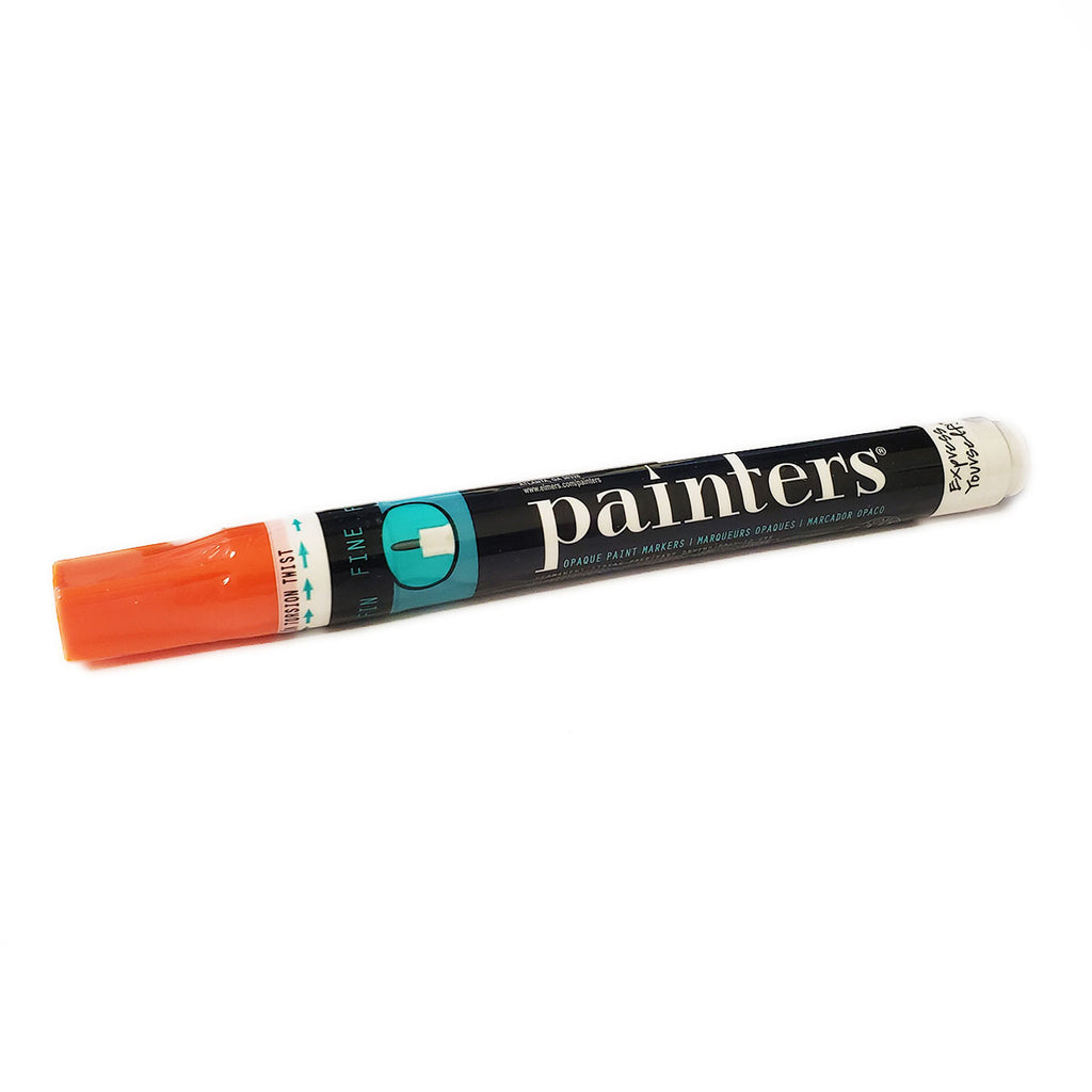 Painters Orange Paint Marker, Fine