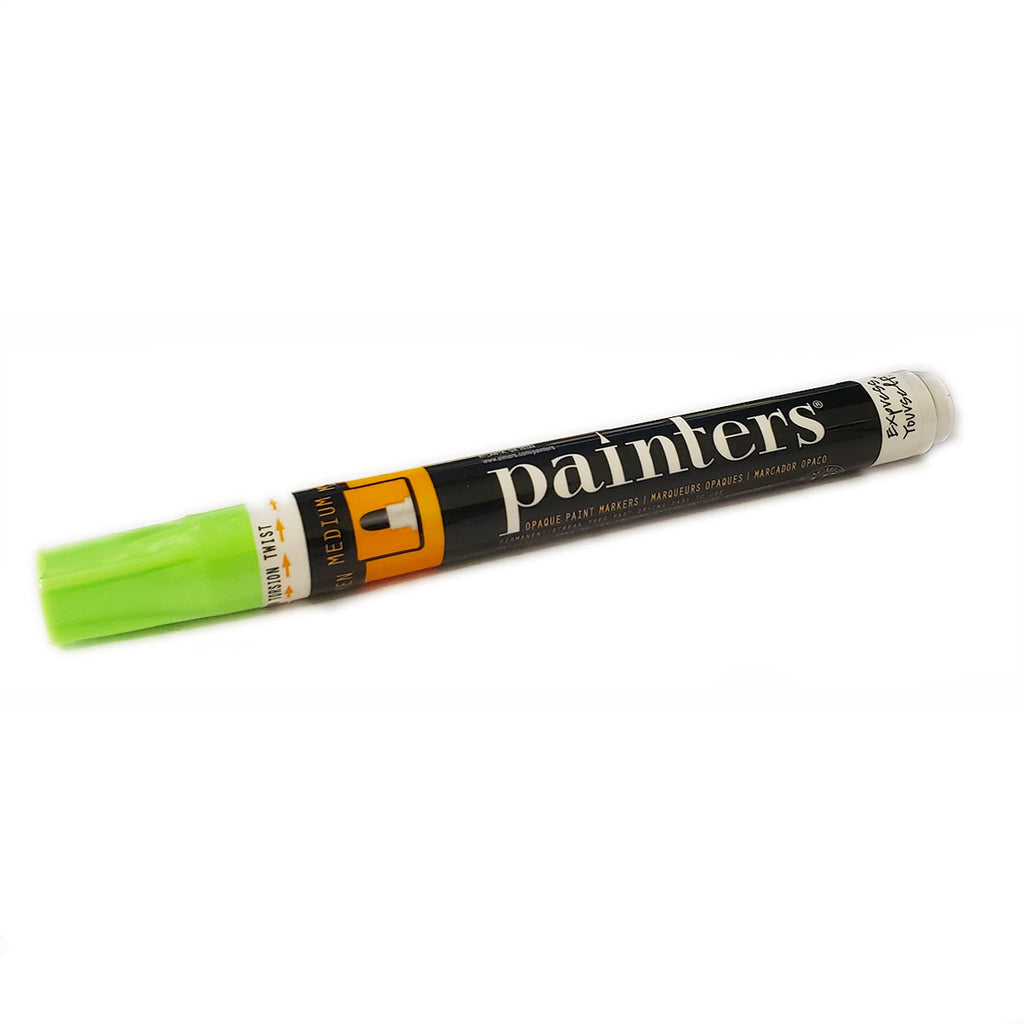 Painters Lime Green Paint Marker, Medium
