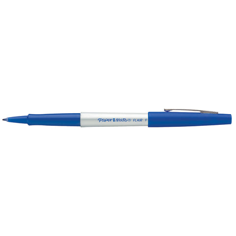 Paper Mate Flair Felt Tip Pen - Medium Point - Blue