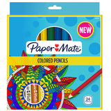 Paper Mate Colored Pencils Assorted Colors Pack of 24  Paper Mate Pencils