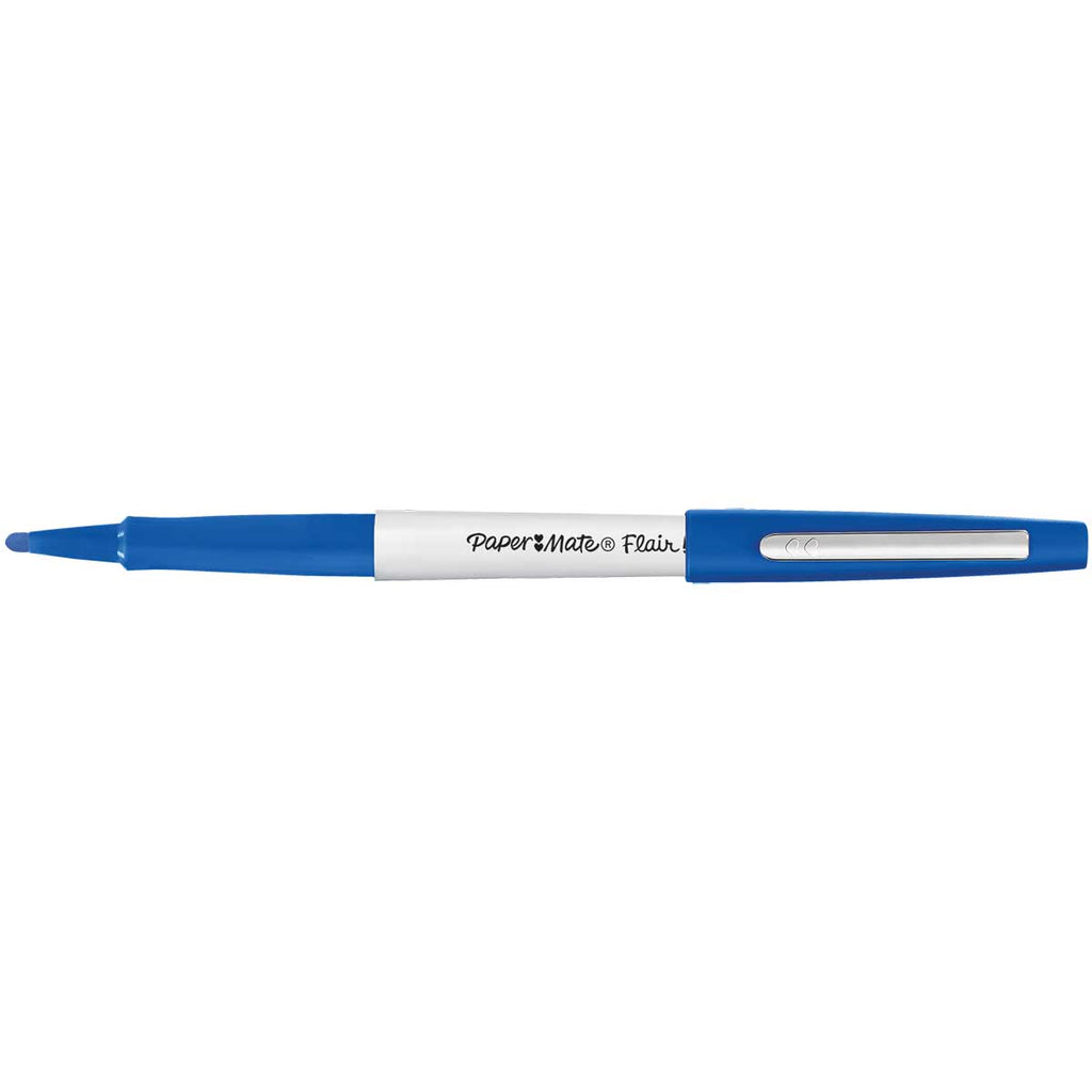 Papermate Flair Original Fibre Tip Pen - Medium - Blue