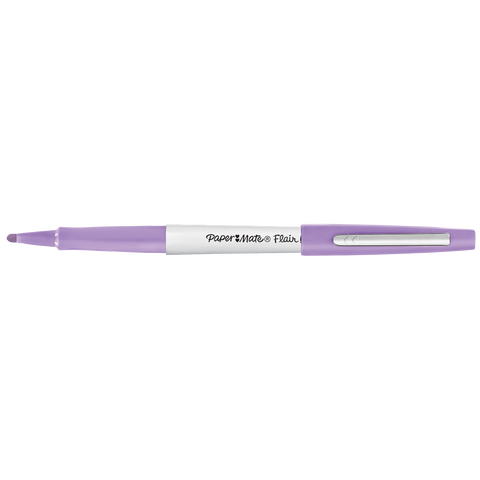 Paper Mate Flair Lilac Bold 1.2mm Tip Felt Tip Pen