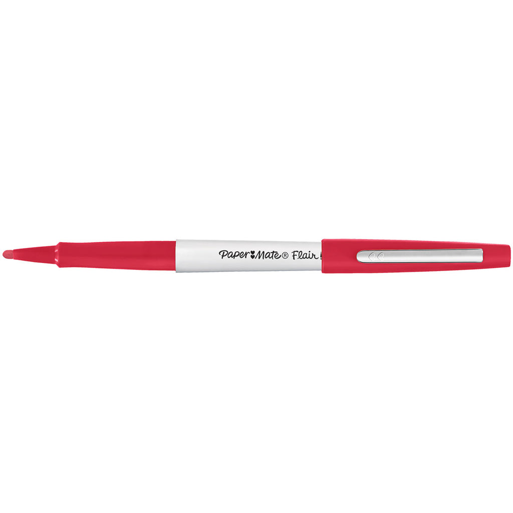 Paper Mate Flair Red Bold 1.2mm Tip Felt Tip Pen