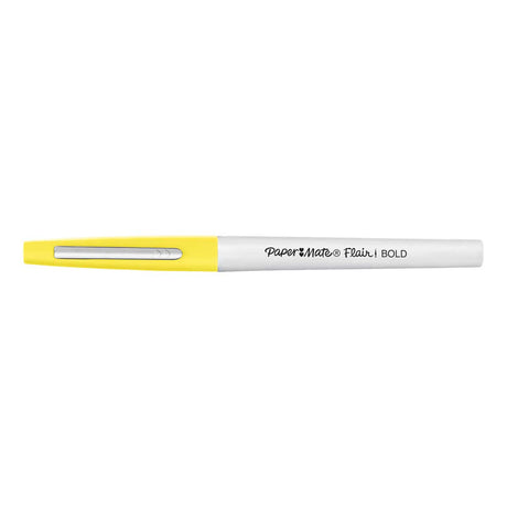 Paper Mate Flair Bold Yellow 1.2mm Tip Felt Tip Pen  Paper Mate Felt Tip Pen