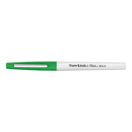 Paper Mate Flair Green Bold 1.2mm Tip Felt Tip Pen  Paper Mate Felt Tip Pen