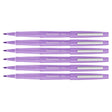 Paper Mate Flair Lilac Felt Tip Pens Medium Point Guard Tip, Pack of 6  Paper Mate Felt Tip Pen