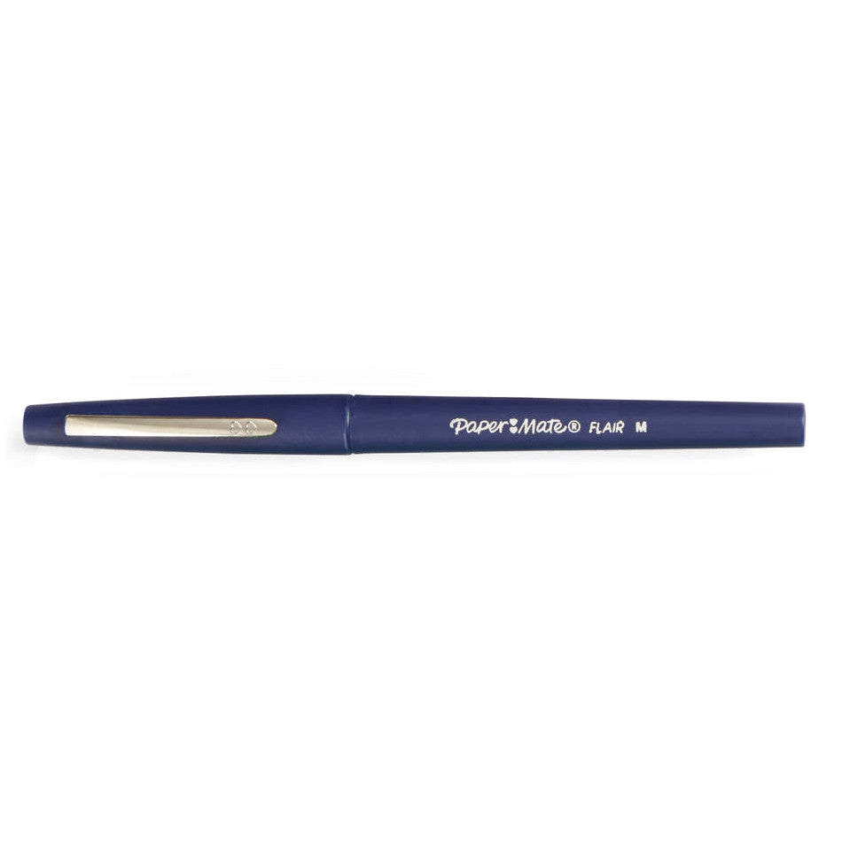 Paper Mate Flair Navy Felt Tip Pen Medium  Paper Mate Felt Tip Pen