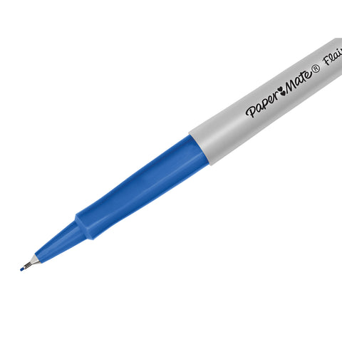 Paper Mate Flair Blue Felt Tip Pen Fine