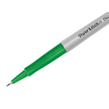 Paper Mate Flair Green Felt Tip Pen, Ultra Fine  Paper Mate Felt Tip Pen