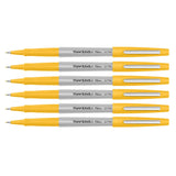 Paper Mate Flair Ultra Fine, Marigold, Felt Tip Pens Pack of 6  Paper Mate Felt Tip Pen