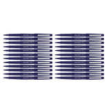 Paper Mate Flair Navy Felt Tip Pen Medium, Original, Bulk Pack of 24