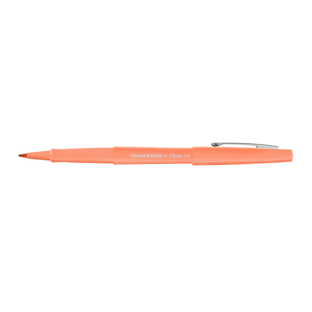 Paper Mate Flair Papaya Felt Tip Pen Medium, Point Guard  Paper Mate Felt Tip Pen