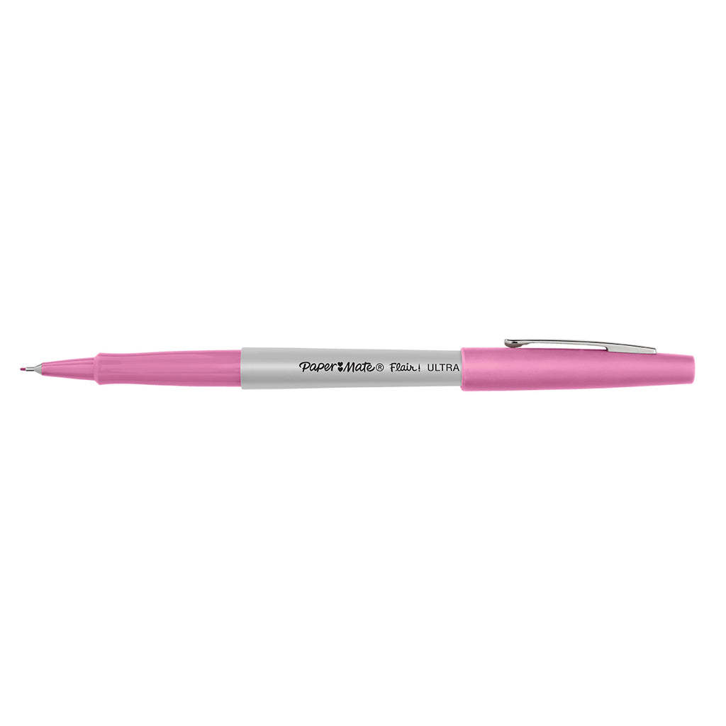 Paper Mate Flair Candy Pop Strawberry Lollipop Felt Tip Pen, Ultra Fine  Paper Mate Felt Tip Pen