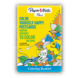 Color Yourself Postcards Adult Coloring Book 16 Postcards - Bulk Pack of 24
