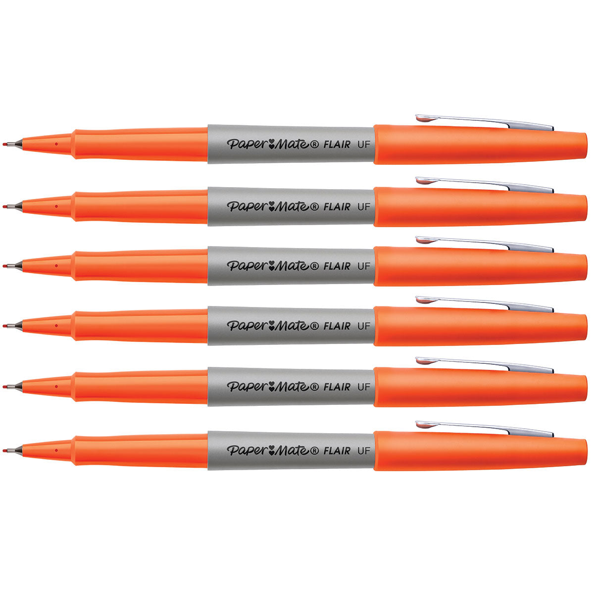 https://www.pensandpencils.net/cdn/shop/products/paper-mate-flair-ultra-fine-felt-tip-orange-pen-pack-of-6.jpg?v=1603818503