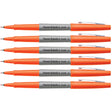 Paper Mate Flair Orange Ultra Fine Felt Tip Pens Pack of 6  Paper Mate Felt Tip Pen