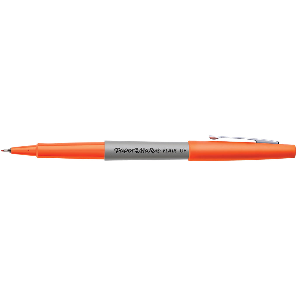 Paper Mate Flair Ultra Fine Orange Pen  Paper Mate Felt Tip Pen
