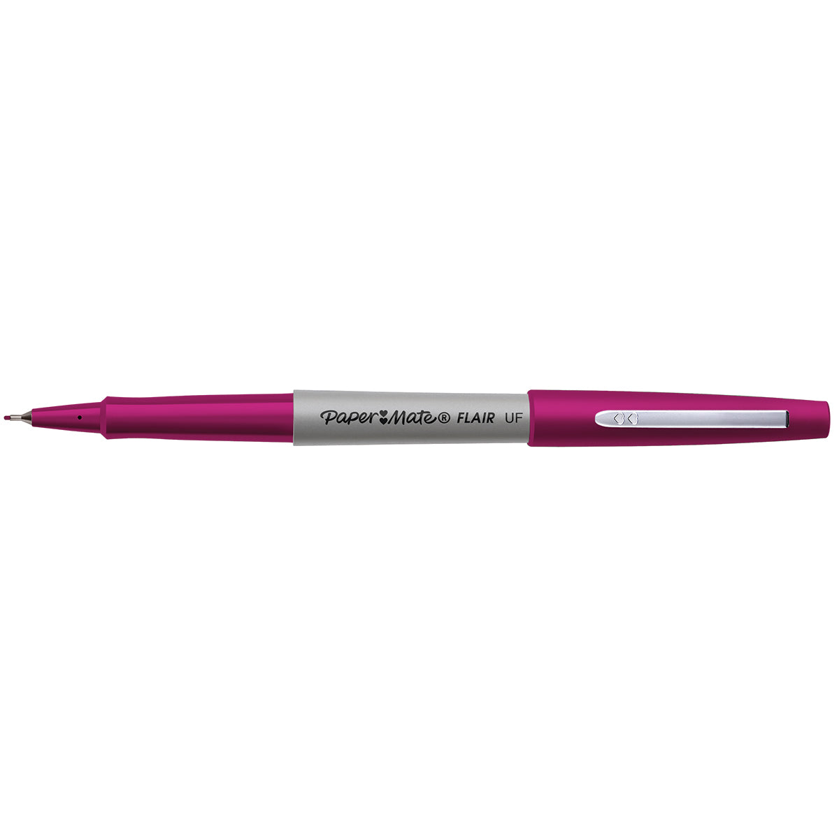 Paper:Mate Filzstifte Flair Original, Magenta, 3 Stück – Mittlere Spitze 1,0 Mm, Wasserbasierte Tinte