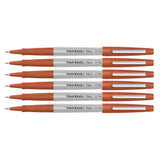 Paper Mate Flair Ultra Fine Pumpkin Felt Tip Pens Pack of 6  Paper Mate Felt Tip Pen
