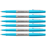 Paper Mate Flair Ultra Fine Sky Blue Turquoise Felt Tip Pens Pack Of 6  Paper Mate Felt Tip Pen