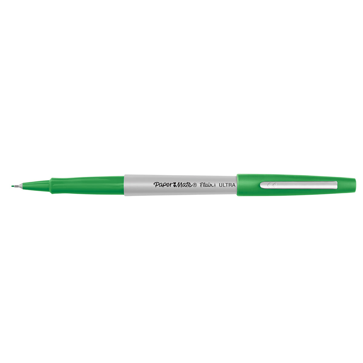 Paper Mate Flair Green Felt Tip Pen, Ultra Fine  Paper Mate Felt Tip Pen