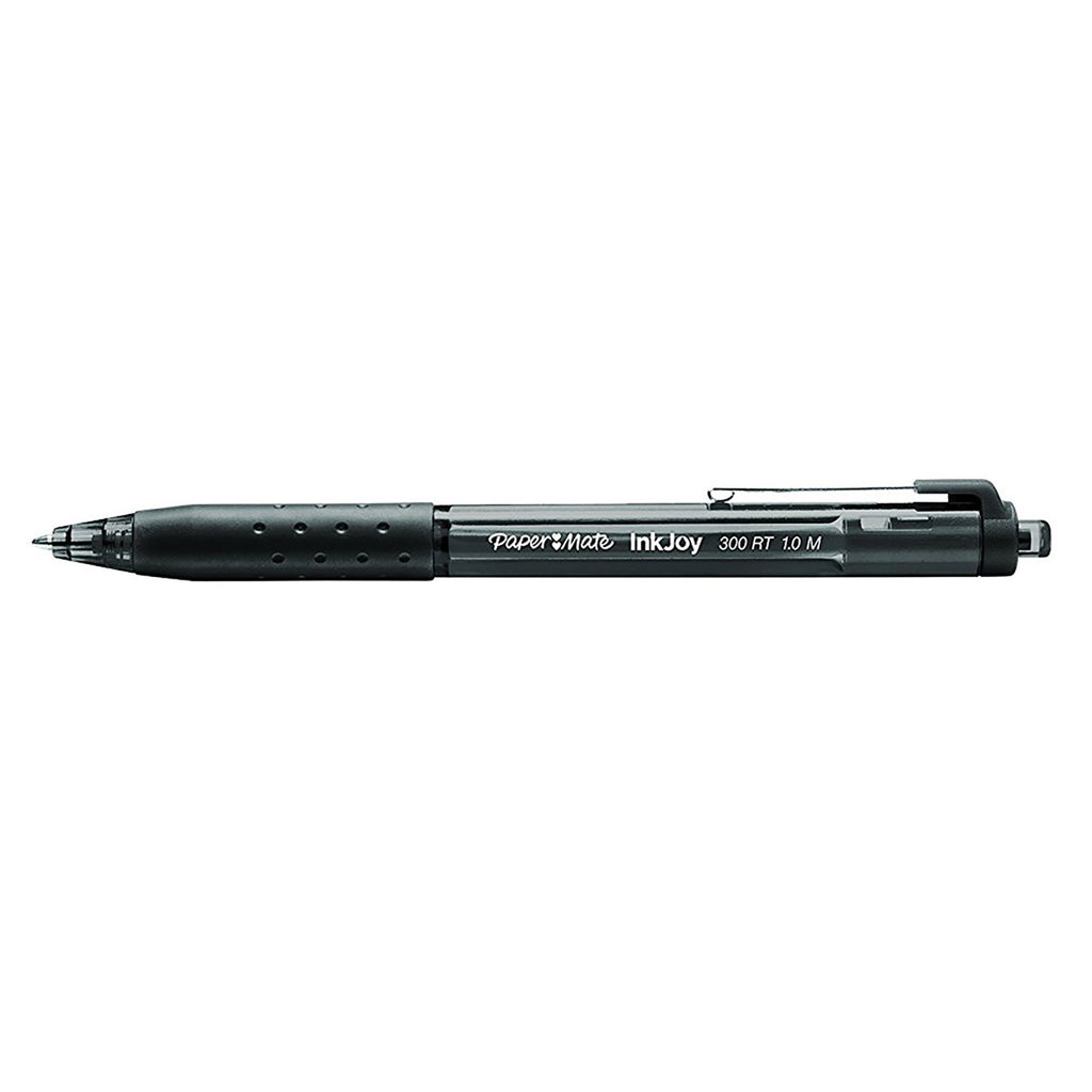Paper Mate InkJoy Black Ballpoint Pen 300 RT Retractable Medium Point  Paper Mate Ballpoint Pen