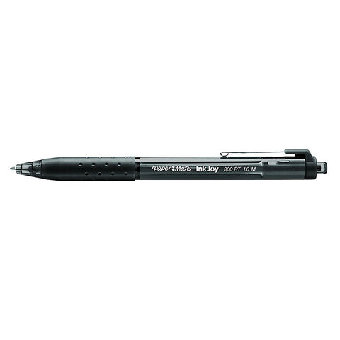 Paper Mate InkJoy Black Ballpoint Pen 300 RT Retractable Medium Point  Paper Mate Ballpoint Pen