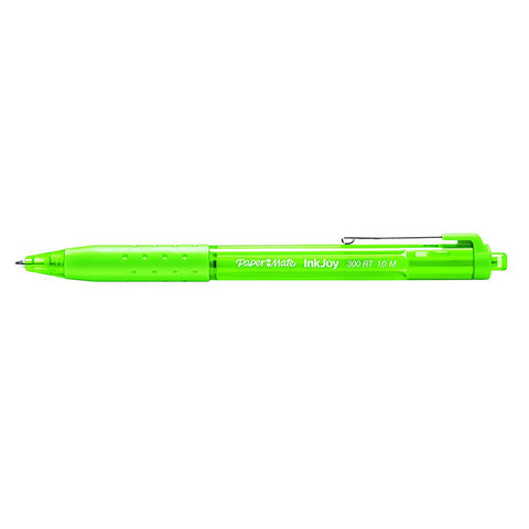 Paper Mate InkJoy Lime Ballpoint Pen 300 RT Retractable Medium Point  Paper Mate Ballpoint Pen