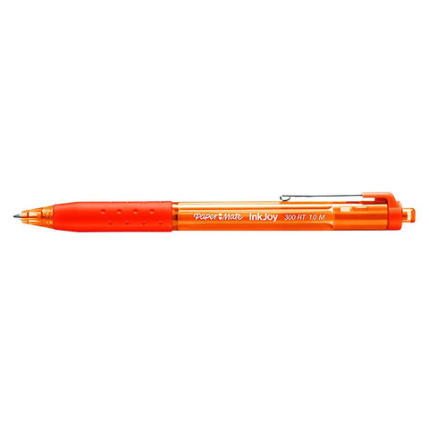 Paper Mate InkJoy Orange Ballpoint Pen 300 RT Retractable Medium Point  Paper Mate Ballpoint Pen