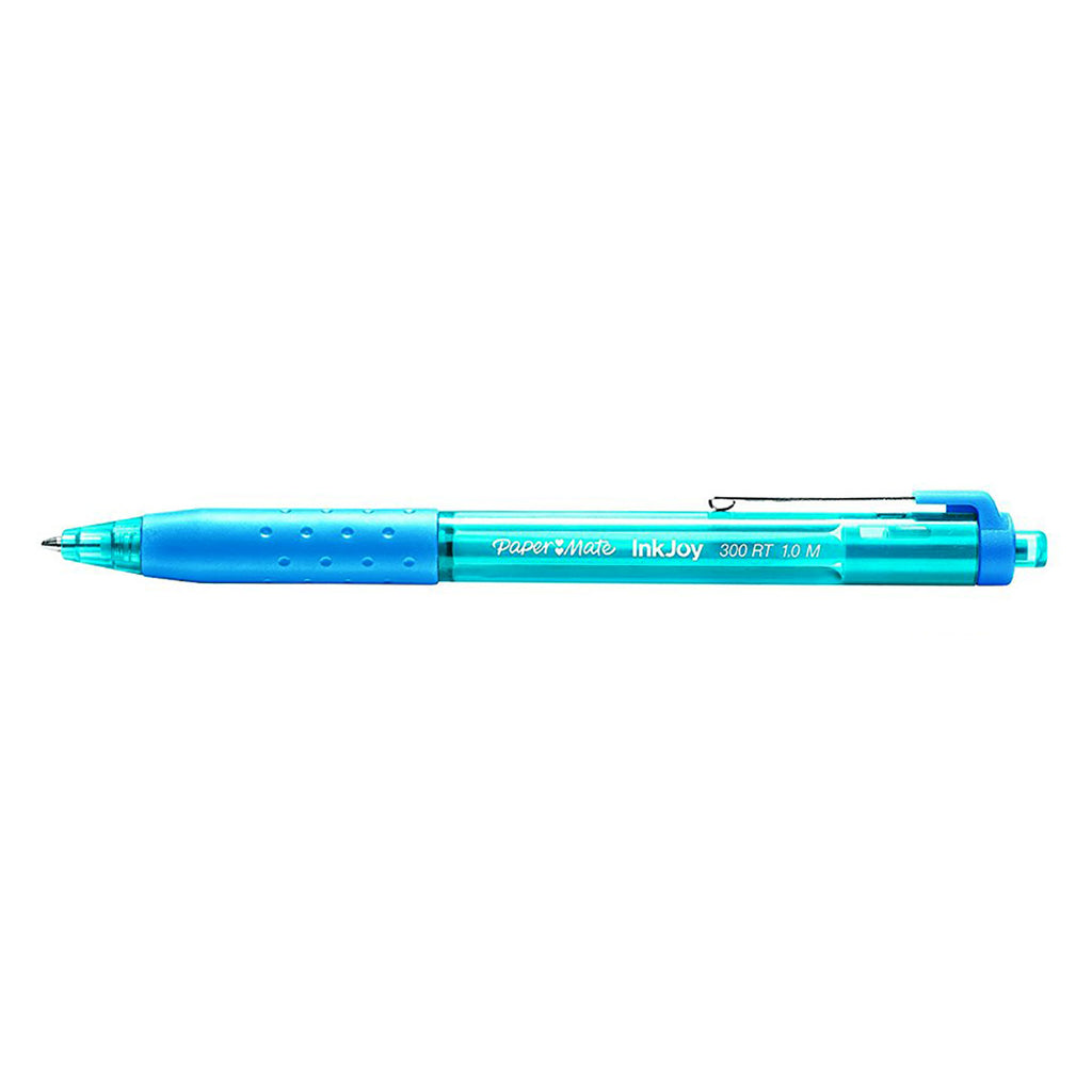 Paper Mate InkJoy Turquoise Ballpoint Pen 300 RT Retractable Medium Point  Paper Mate Ballpoint Pen