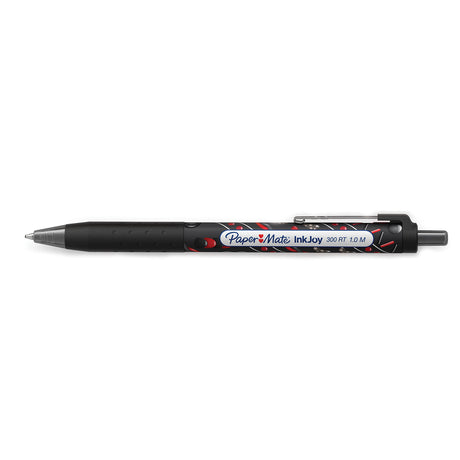 Paper Mate Inkjoy Candy Pop Black 300 RT Retractable Ballpoint Pen Medium 1.0 MM ( Black Ink)  Paper Mate Ballpoint Pen