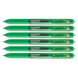 Paper Mate Inkjoy Gel Pen Medium Green, 0.7mm Retractable Pack of 6  Paper Mate Gel Ink Pens