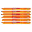 Paper Mate Inkjoy Gel Orange Medium Point 0.7 mm Retractable Gel Pen Pack of 6  Paper Mate Gel Ink Pens