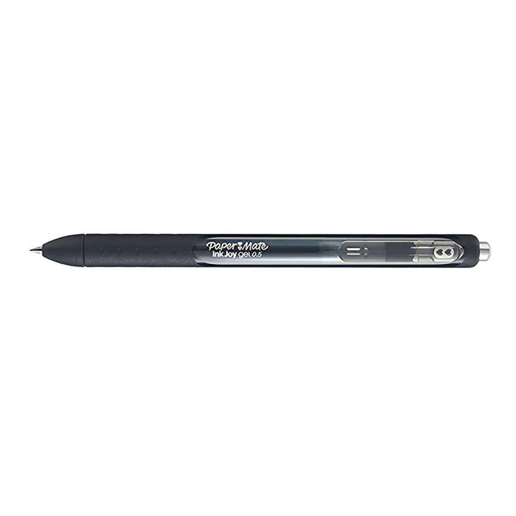 Paper Mate Inkjoy Gel Retractable Pen Fine 0.5mm Jet Black