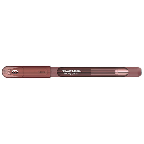 Paper Mate Inkjoy Gel Pen Cocoa Brown, 0.5mm Fine, Capped  Paper Mate Gel Ink Pens