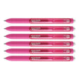 Paper Mate Inkjoy Gel Pen Pink Medium, Retractable Gel Pen Pack of 6  Paper Mate Gel Ink Pens
