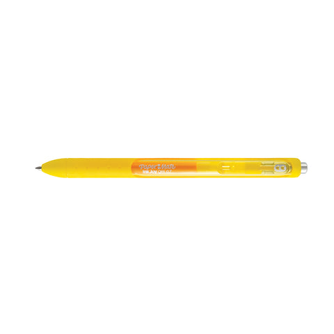 Paper Mate Inkjoy Gel Yellow Medium Point 0.7 mm Retractable Gel Pen  Paper Mate Gel Ink Pens