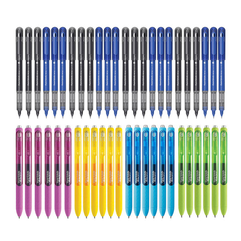 Papermate Office Pens Bulk Pack of 48  Paper Mate Gel Ink Pens