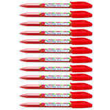 Paper Mate Inkjoy Candy Pop Red 100ST Ballpoint Pen, Medium 1.0mm,  Red Ink Pack of 12  Paper Mate Ballpoint Pen
